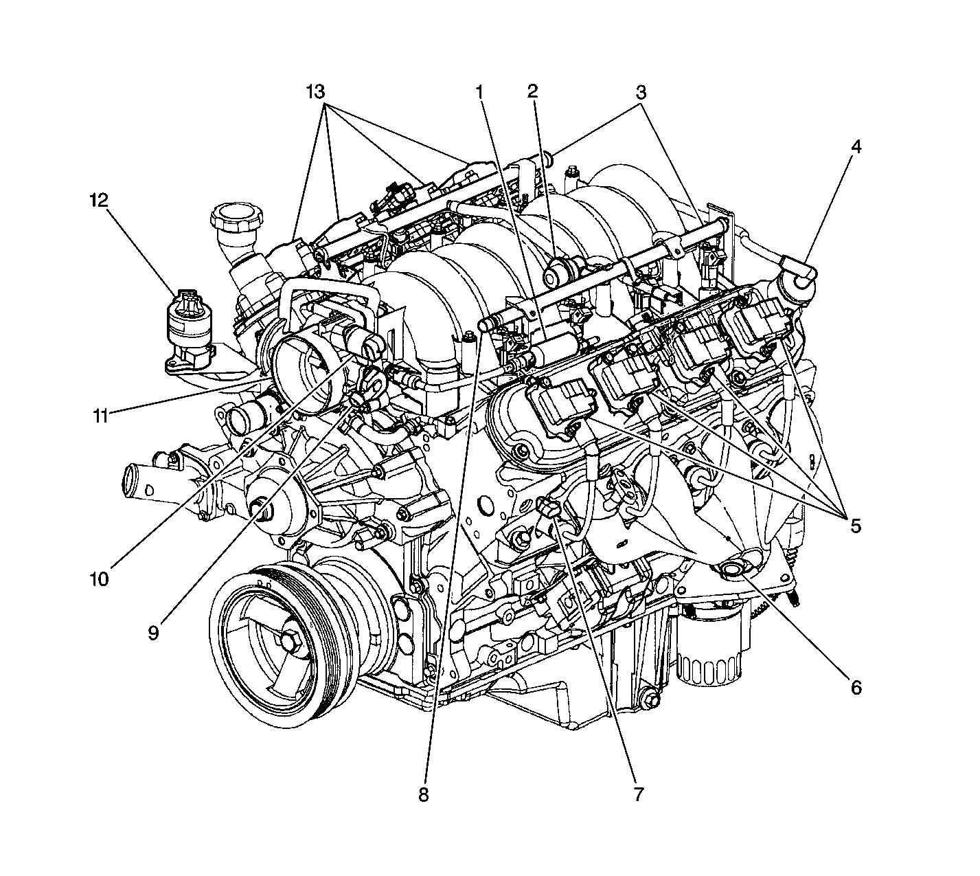 Diagram  3 1 Engine Diagrams Sensor Locations Full