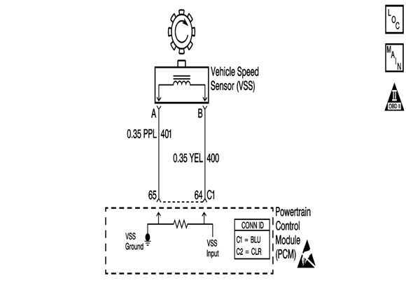 DTC P0502 Vehicle Speed Sensor (VSS) Circuit Low Input 3 pcm wiring diagram for 2000 cavalier 